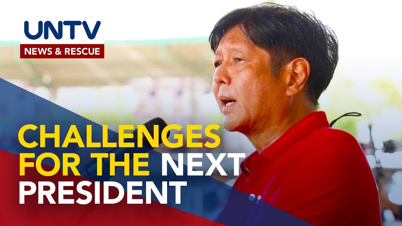 BBM, aware of challenges for next president