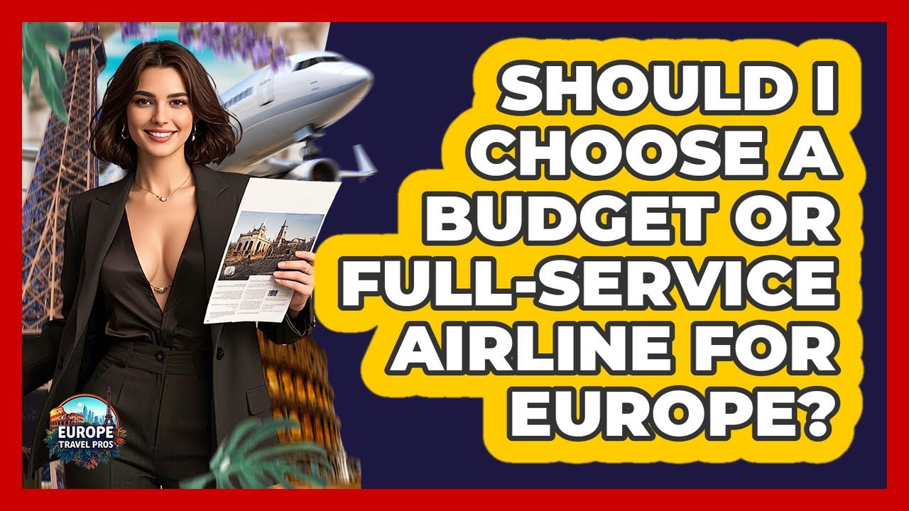Should I Choose A Budget Or Full-service Airline For Europe? - Europe Travel Pros