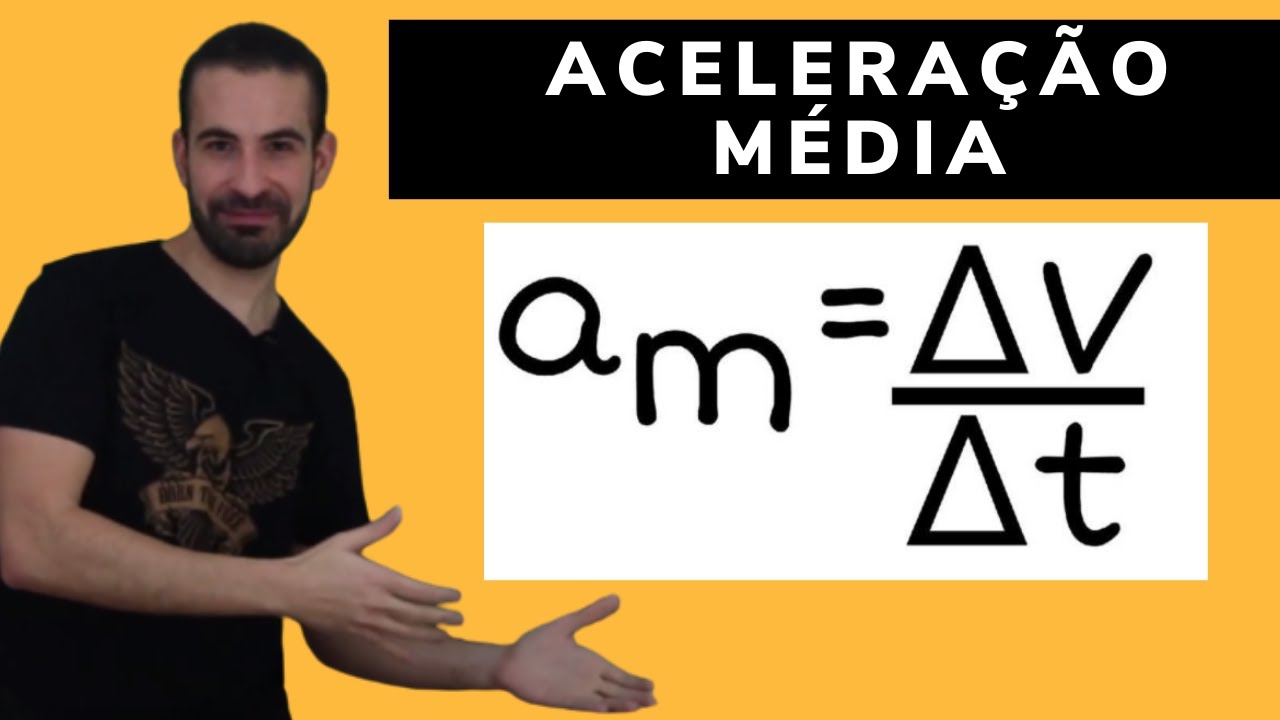 ACELERAÇÃO ESCALAR MÉDIA - [Cinemática do ZERO]