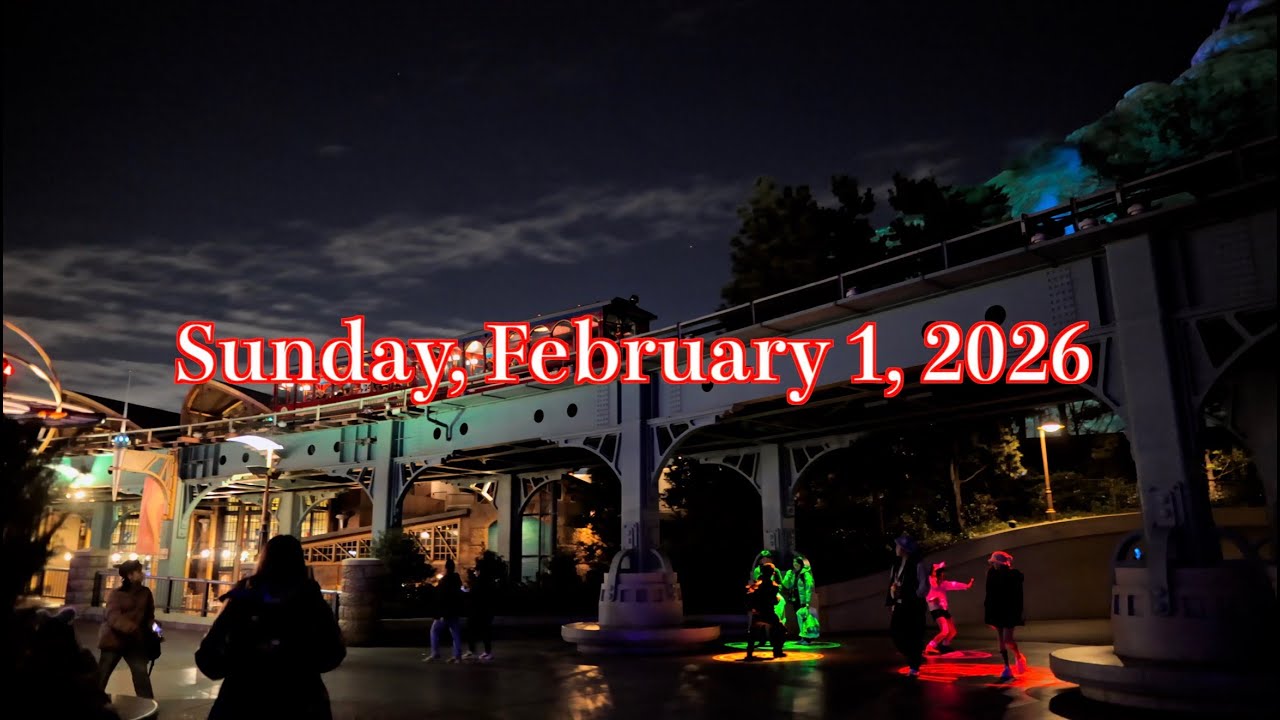東京ディズニーリゾート　最高の2月01日を迎える為の動画 東京ディズニーシー
