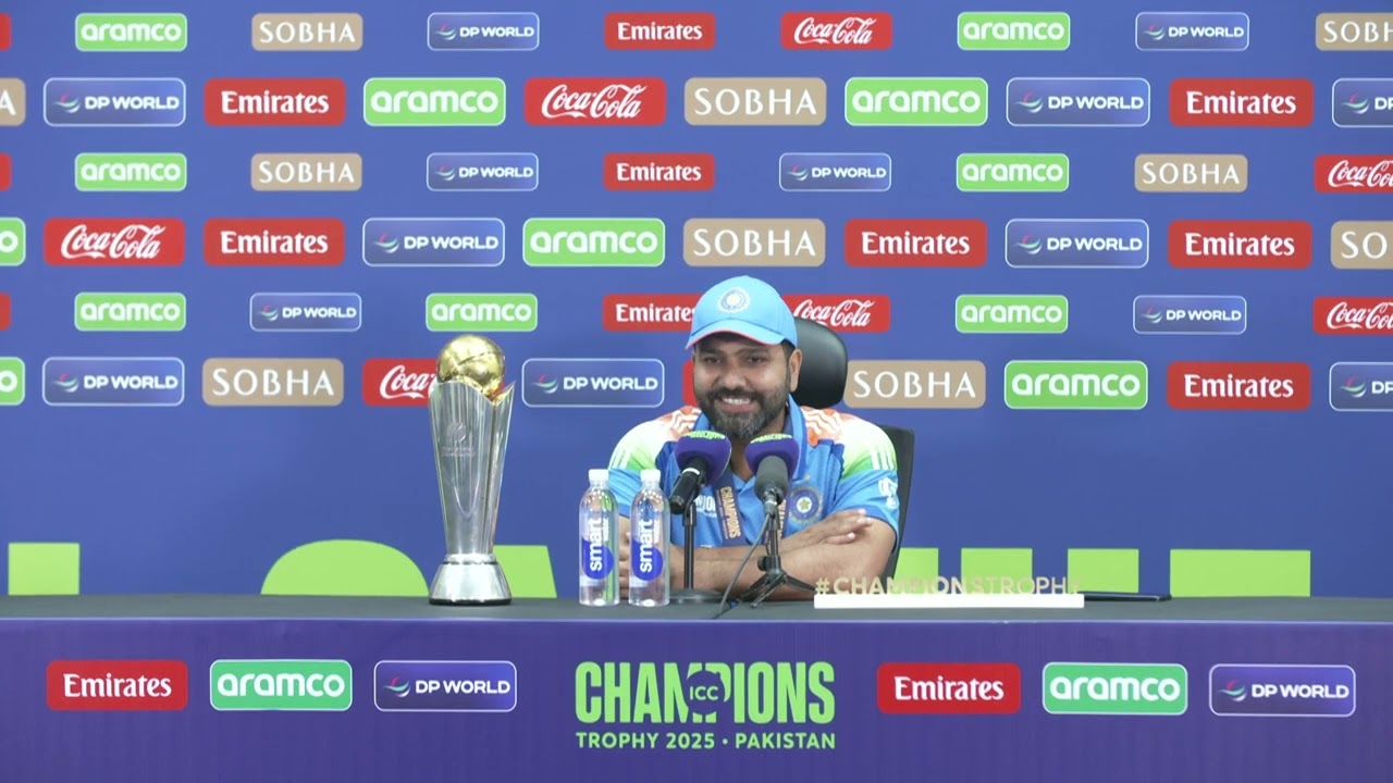 Rohit Sharma | India Vs New Zealand | ICC Champions Trophy FINAL | Post-Match Press Conference