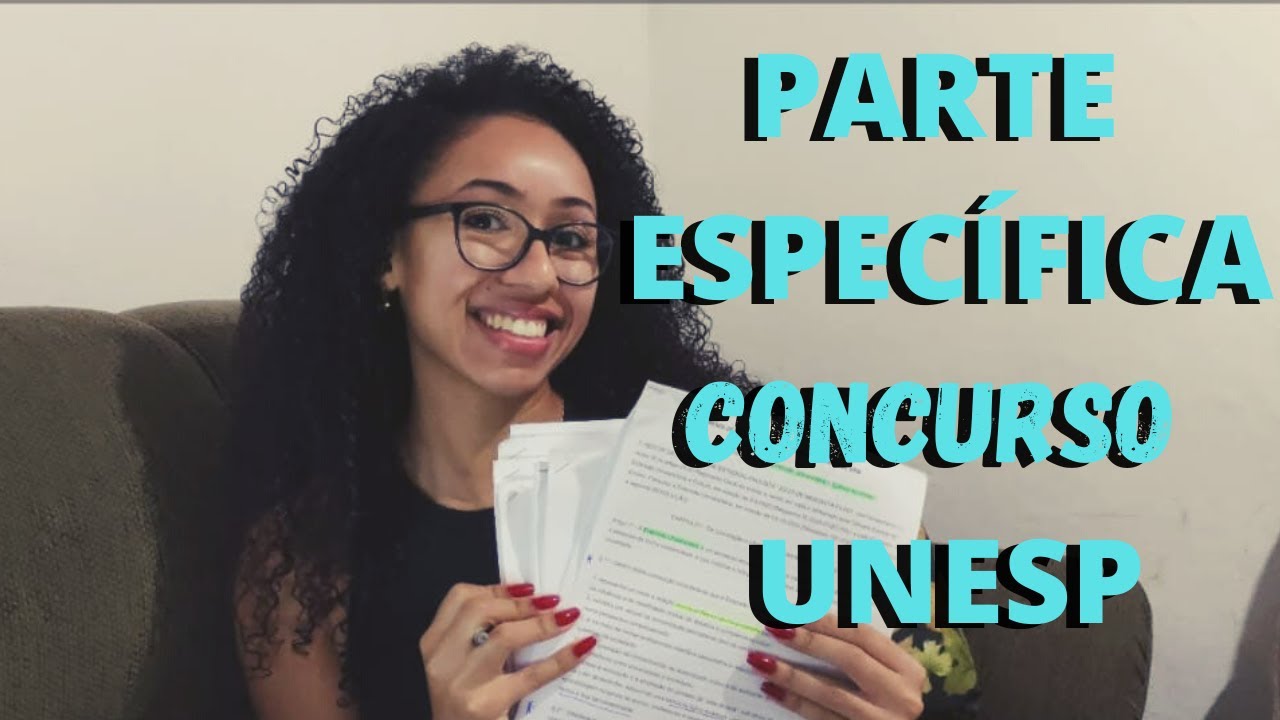 Como estudar a parte espec&iacute;fica para Concursos UNESP