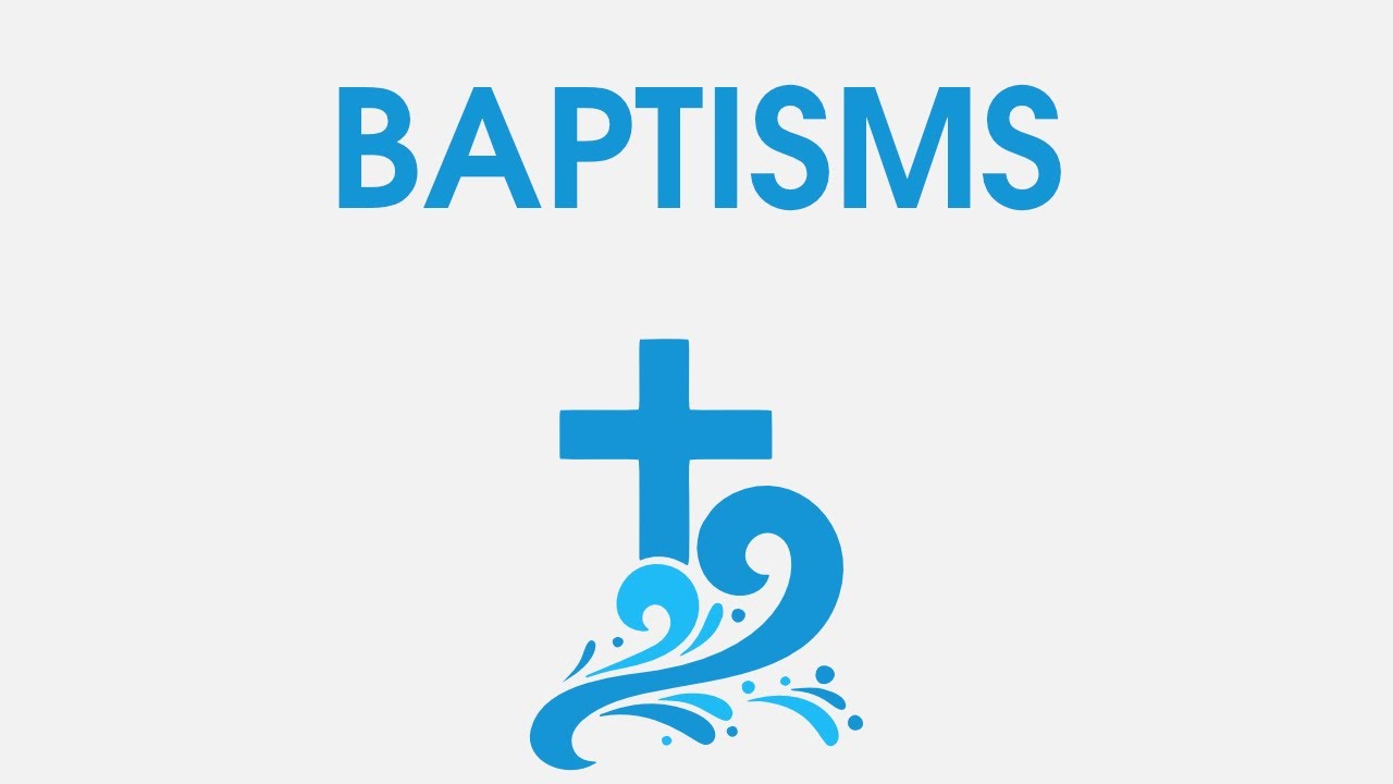 Baptisms: Jo Gunnell, Carla Davis, Will McCord with Jo Bray