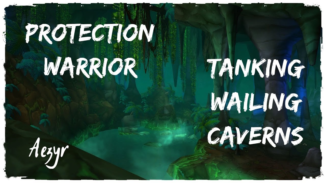 WoW: Classic | Tanking Wailing Caverns as a Prot Warrior [ W.C ] | Aezyr
