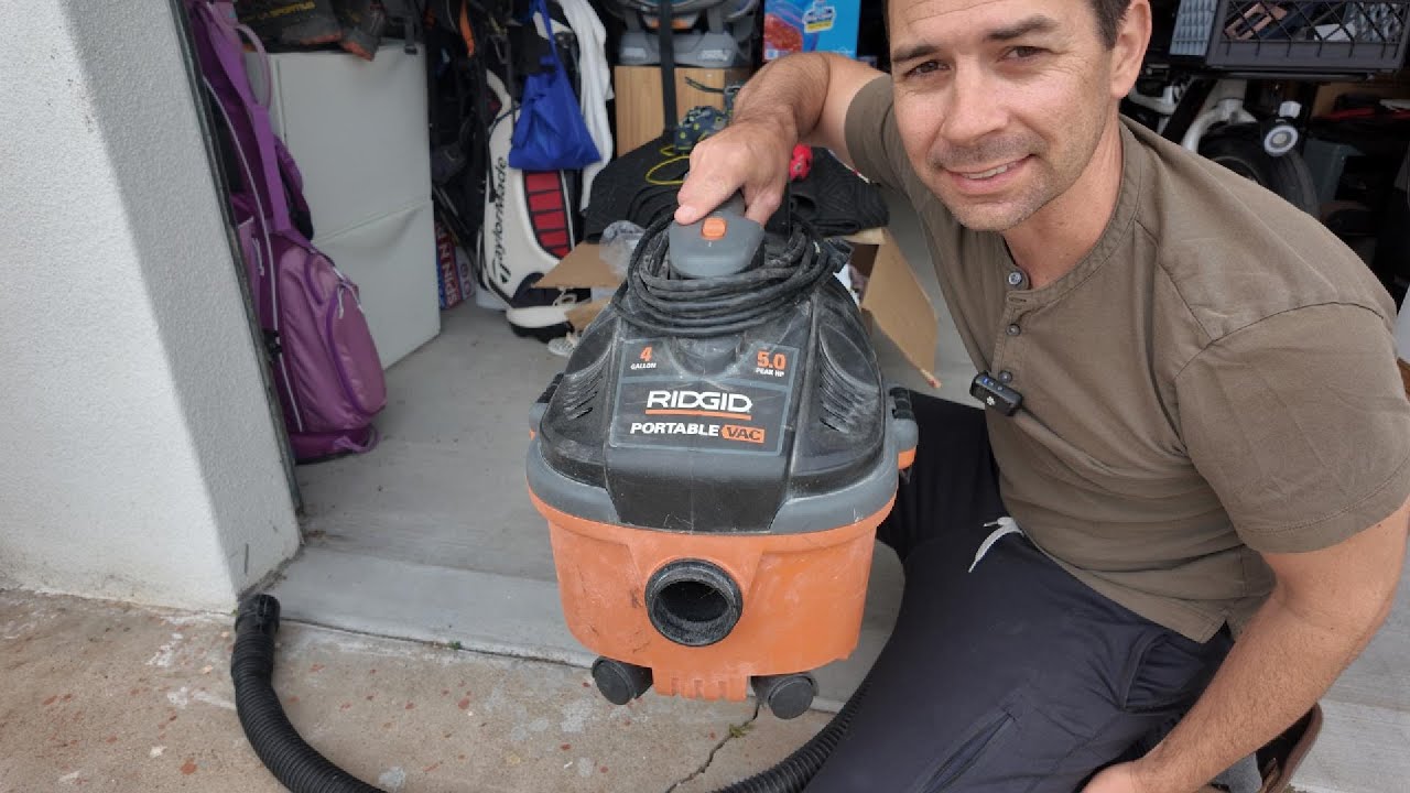 Review of the Ridgid 4 Gallon 5.0 Peak HP Shop Vac