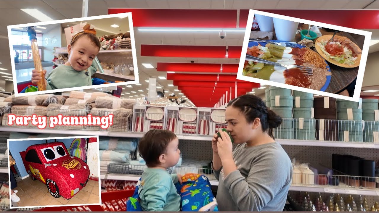 Few days in my life solo parenting + party planning has began