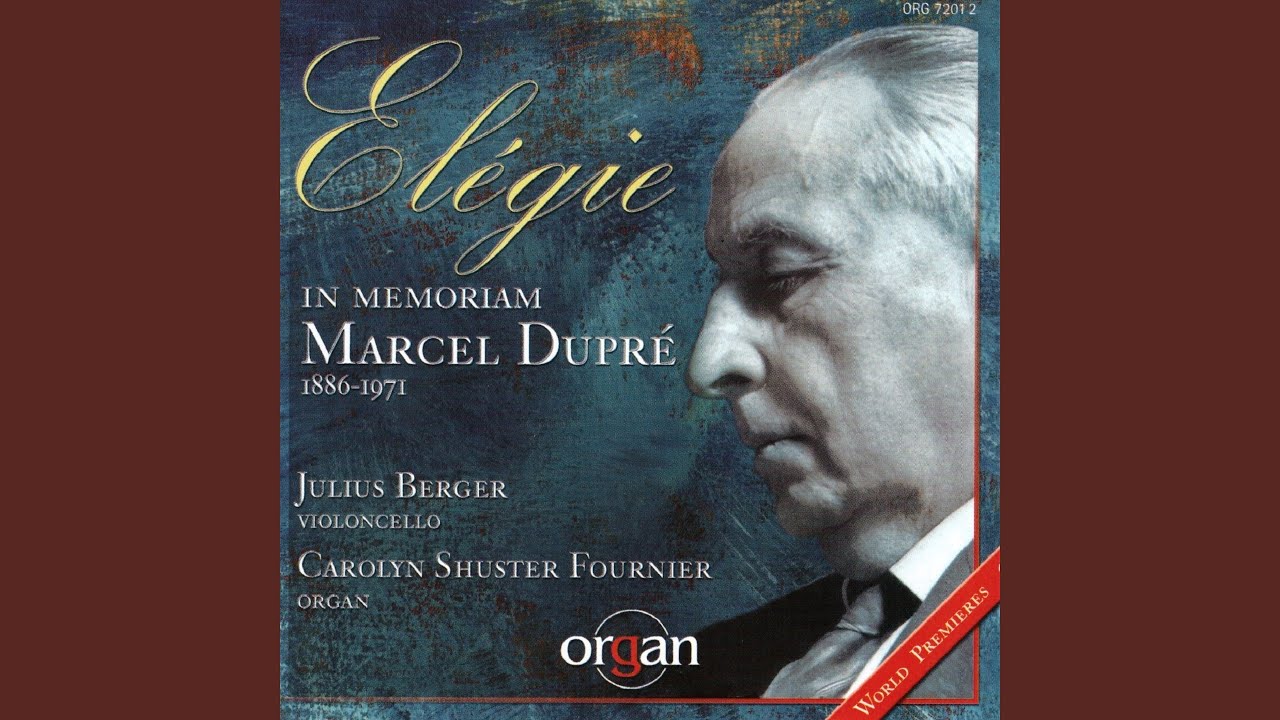 2 Pieces for Cello and Piano, Op. 13: No. 2, Cantilène (Arr. for Cello and Organ)