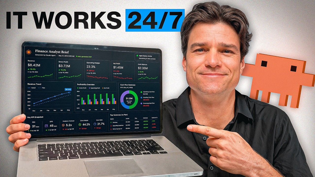 I Built a 24/7 Finance Analyst Agent With Claude