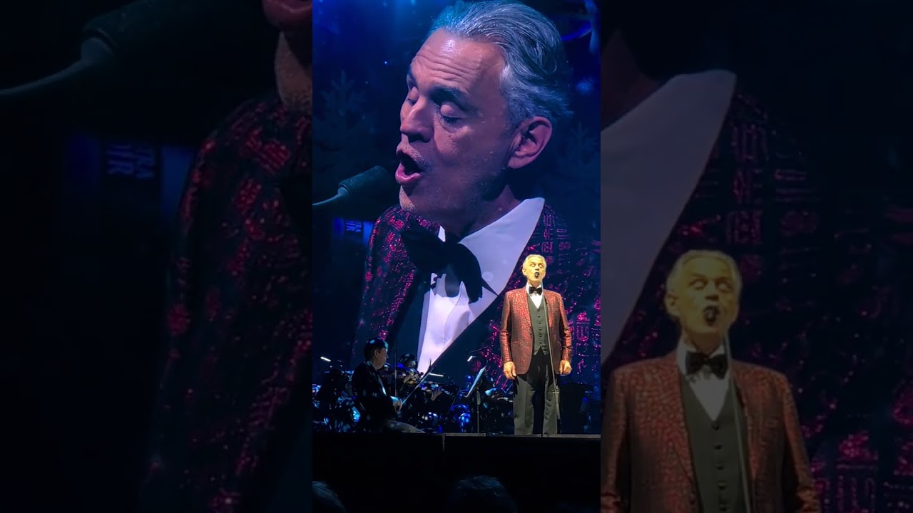 Andrea Bocelli, Minuit Chrétien, Hamilton, Canada,Dec9'25,Hamilton Orchestra, UofT Macmillan Singers