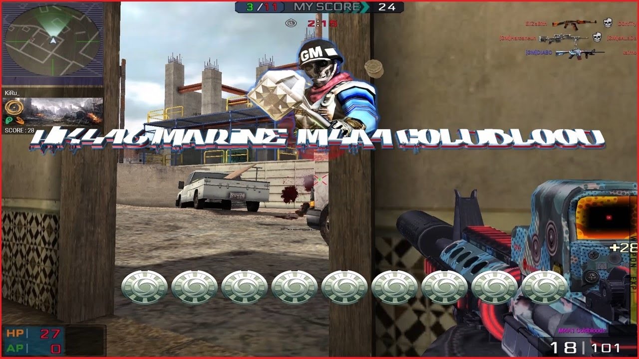 DIABO BlackShot : HK416 Marine & M4A1 Coldblood @ FFA