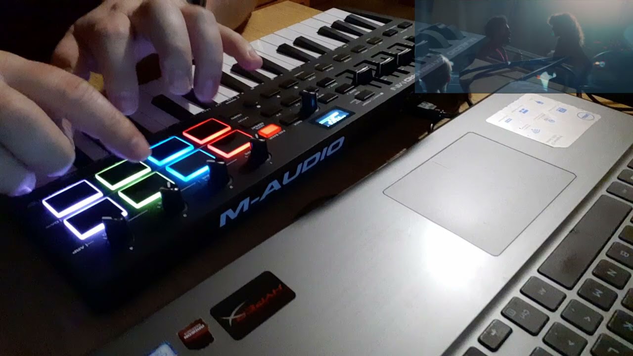 Save Your Tears (The Weeknd) - RobyxCover M-Audio Oxygen Pro Mini