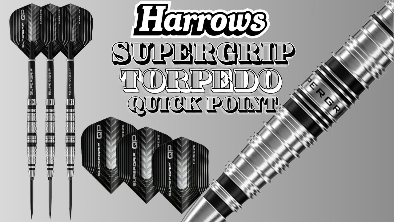 НЕВЕРОЯТНО - ТОРПЕДО HARROWS SUPERGRIP QP - ОБЗОР ДАРТСА