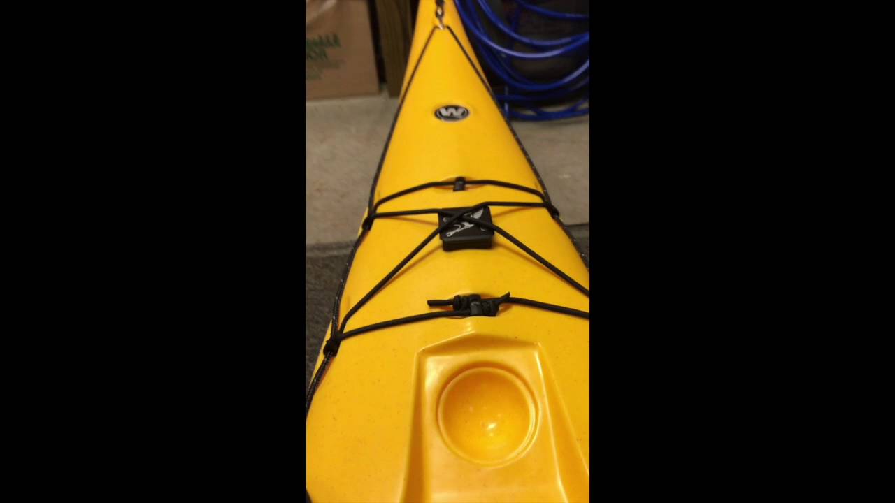 Falcon Sail Installation on a kayak