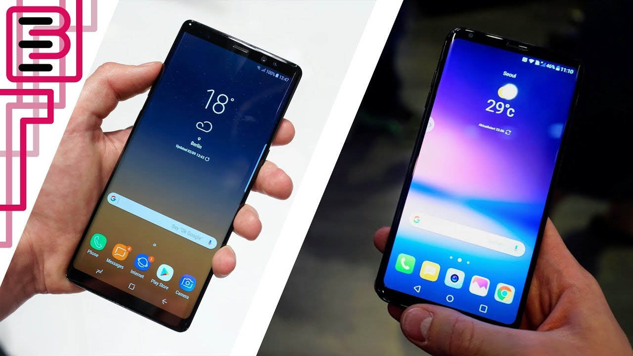 The Truth about the V30 and the Note 8 | IFA 2017