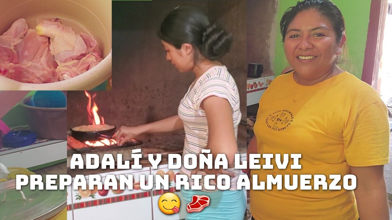 Así Cocina Adalí A La Par De Su Mamá Preparan Un D3licioso Almuerzo 🥗😋🥰🤗