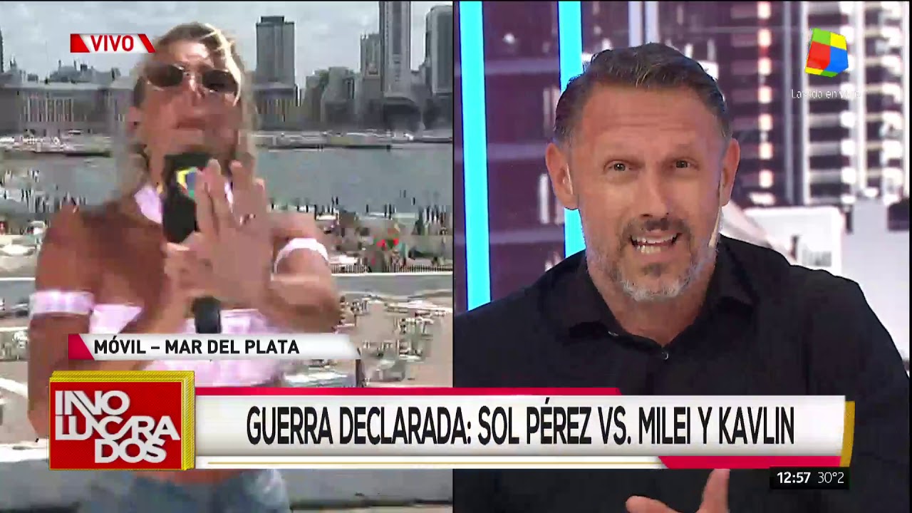 Guerra declarada: Sol Pérez vs Javier Milei y David Kavlin