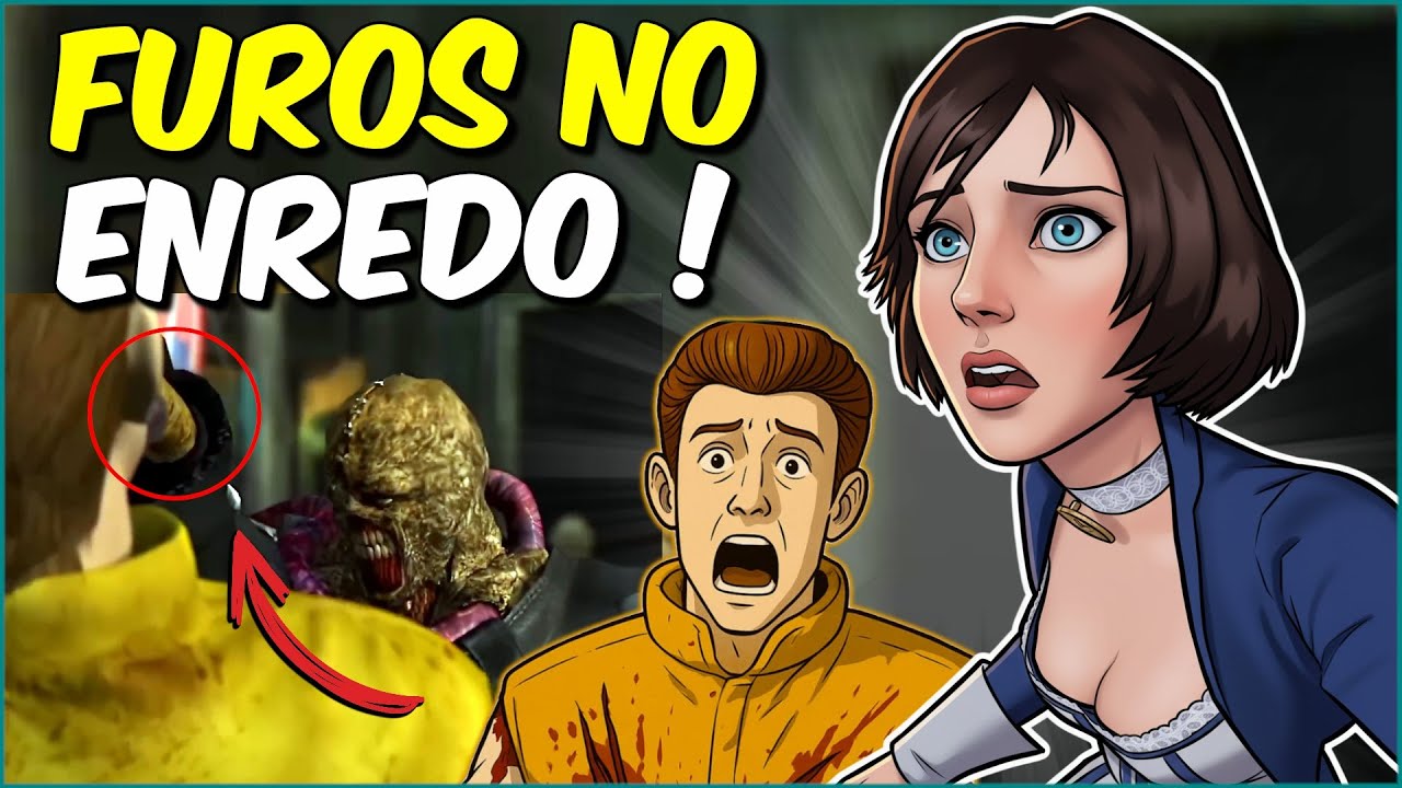 Jogos com FUROS NO ENREDO que Você NUNCA PERCEBEU