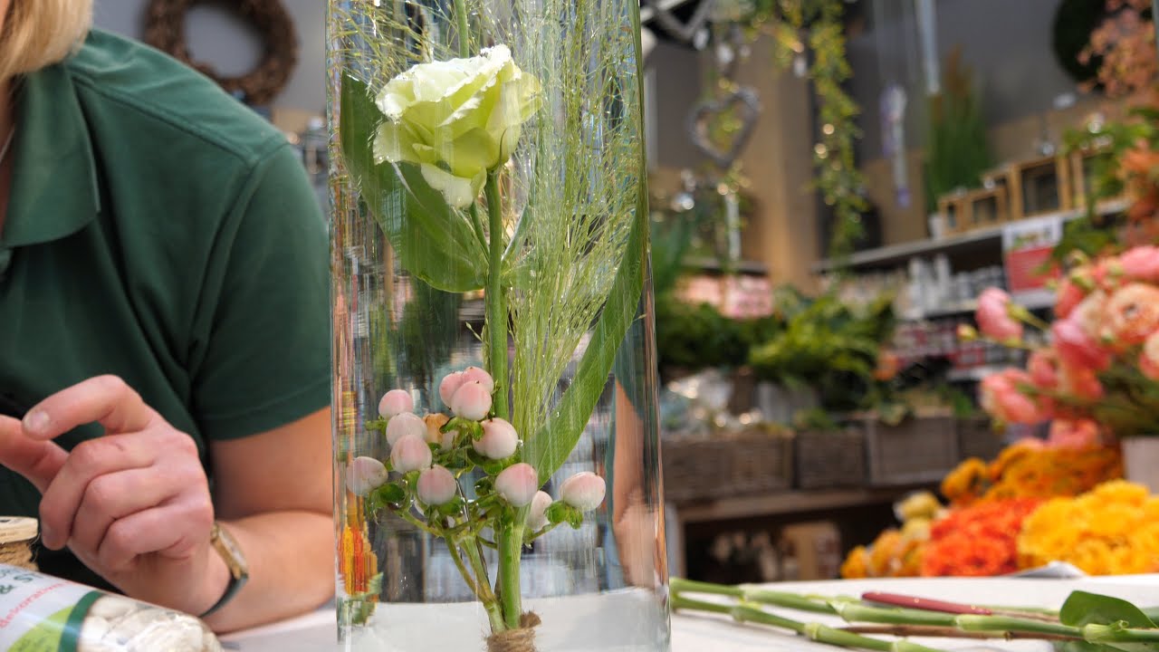 DIY - Unterwasserblumen: Ein Kunstwerk für die Wohnung