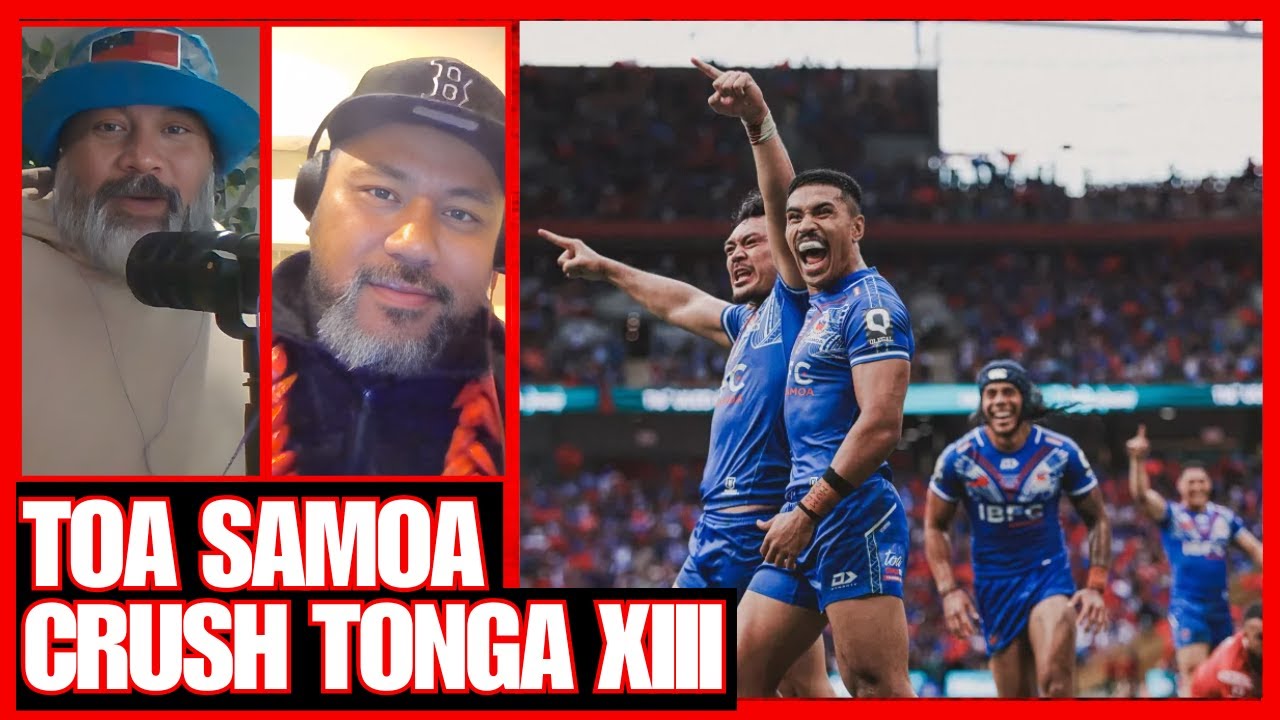 Toa Samoa Crush Tonga XIII I Rugby League