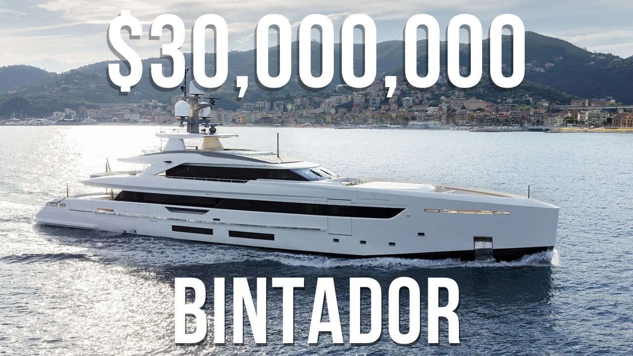$30M Mega Yacht Bintador by Tankoa Yachts | Luxury Mega Yacht Tour | Mania Luxury