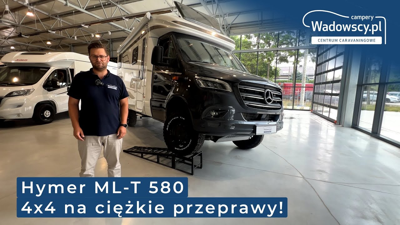 4x4 NA CIĘŻKIE PRZERPAWY 🛞 Hymer ML-T 580 4x4