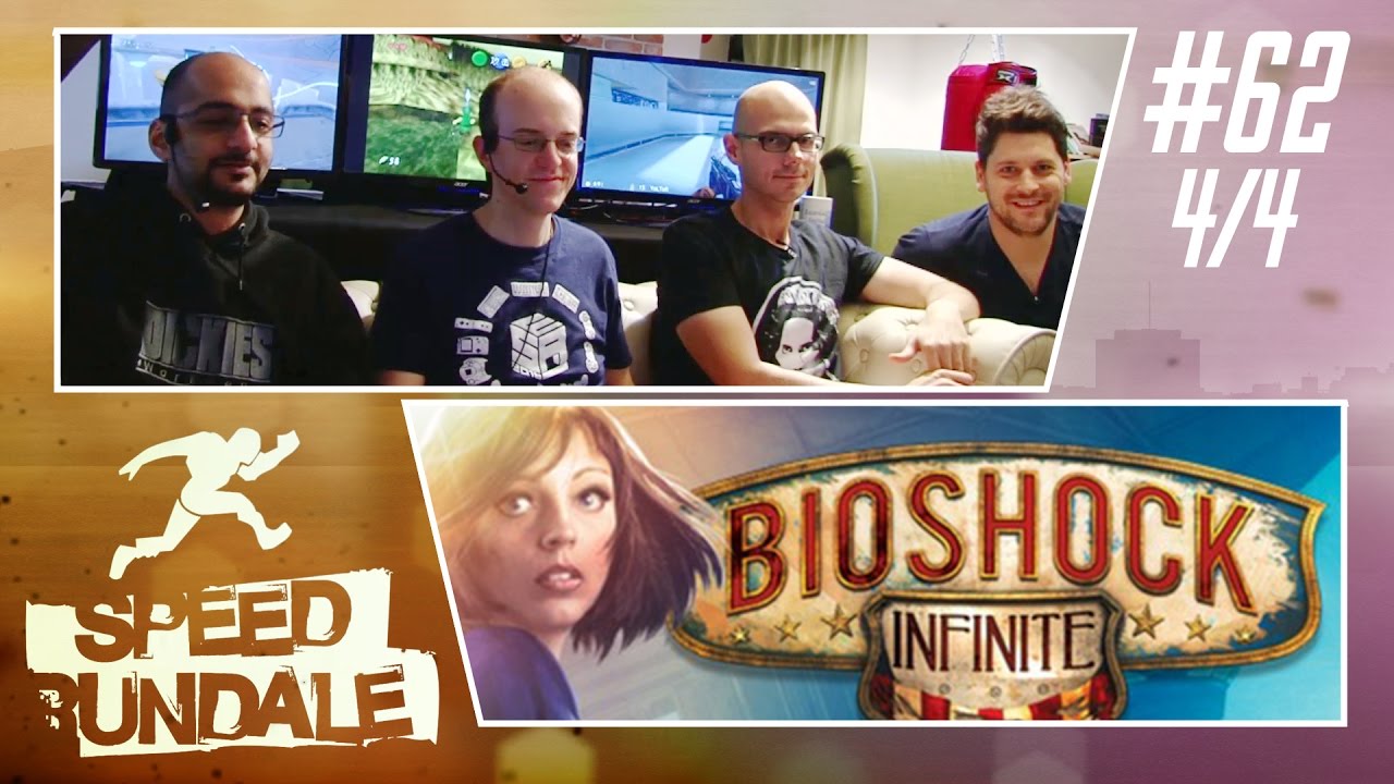 [4/4] Bioshock Infinite Speedrun mit henyK, Simon, Gregor & Sia | Speedrundale | 19.11.2016