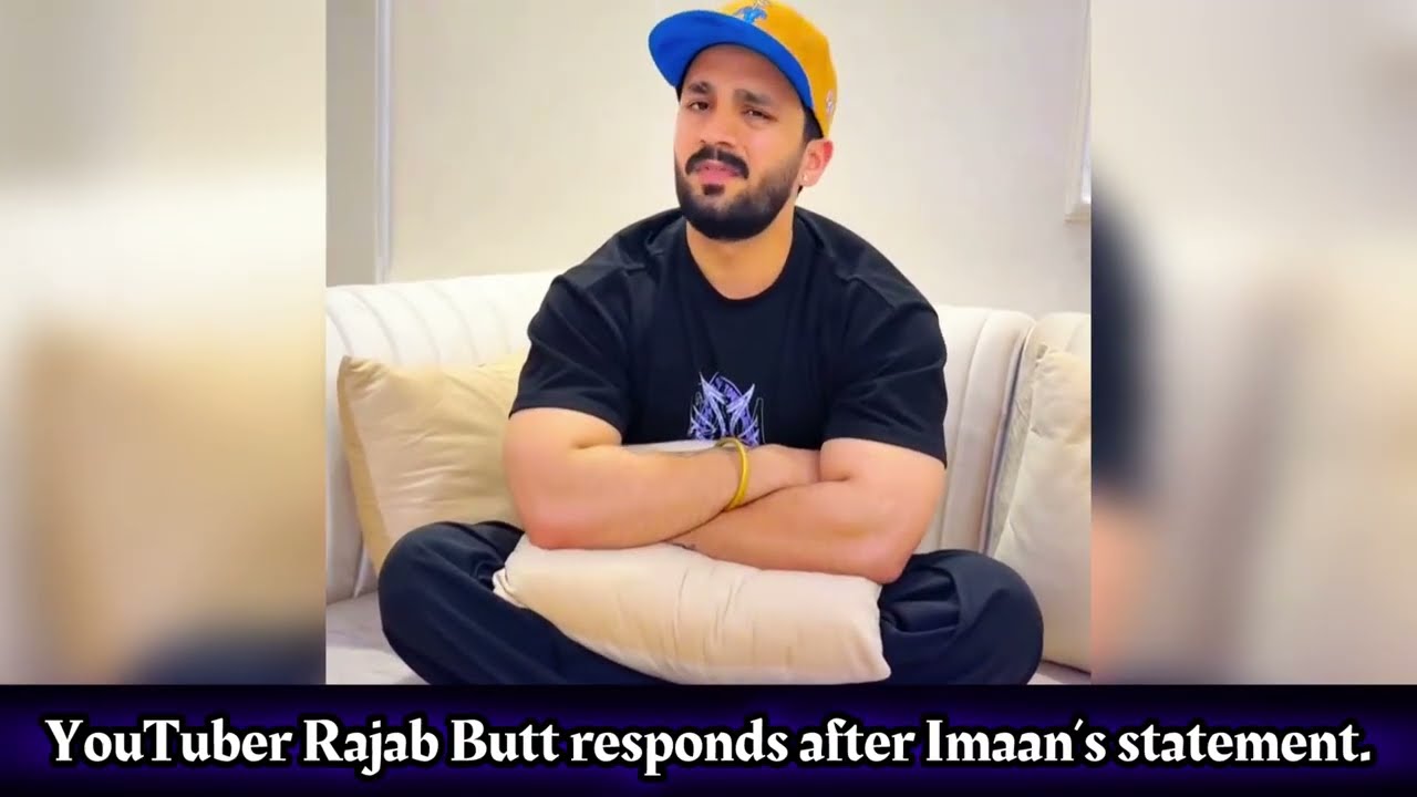 Youtuber Rajab butt breaks his silence after his wife’s statement | #rajabfamily 