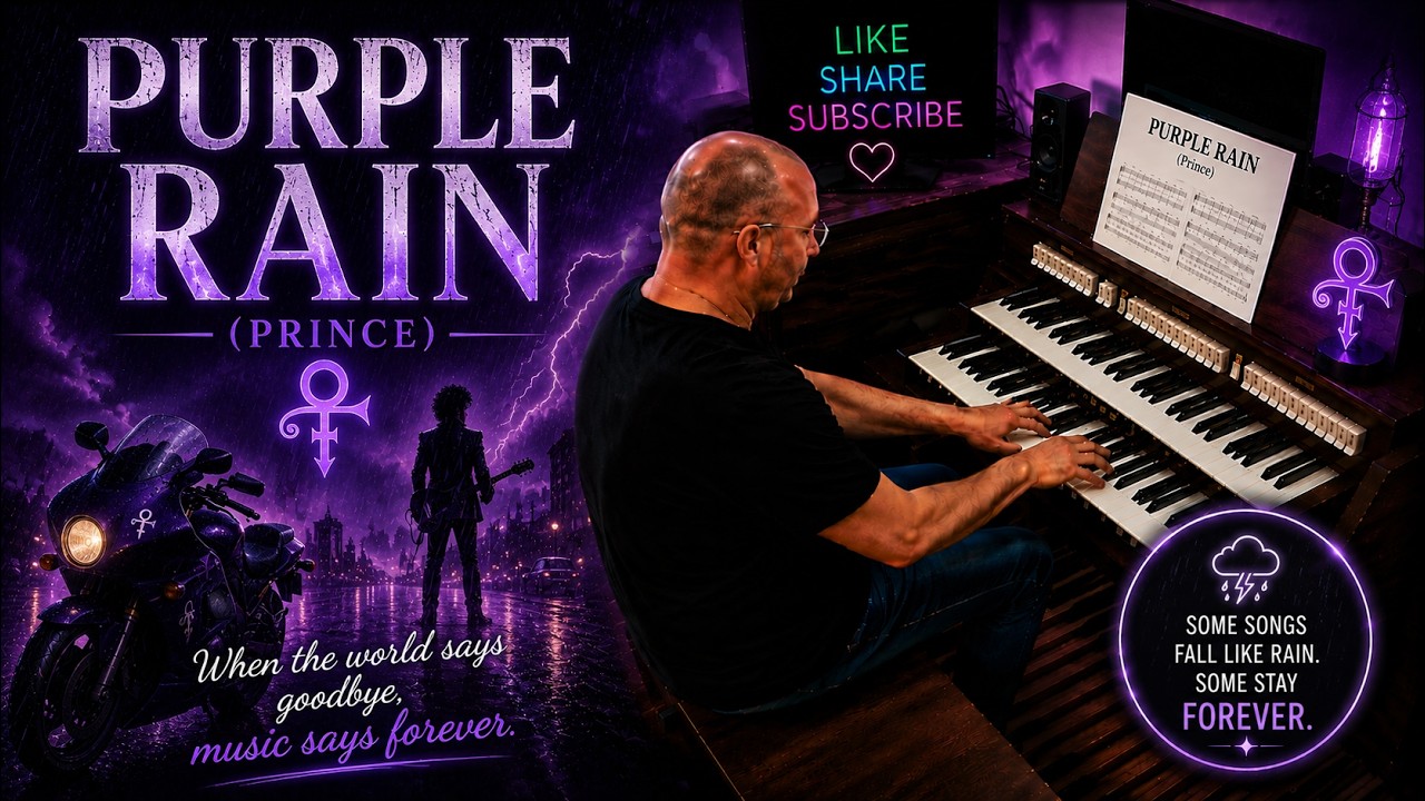 PIPE ORGAN COVER: PURPLE RAIN (Prince)💜☔️by Martijn Koetsier