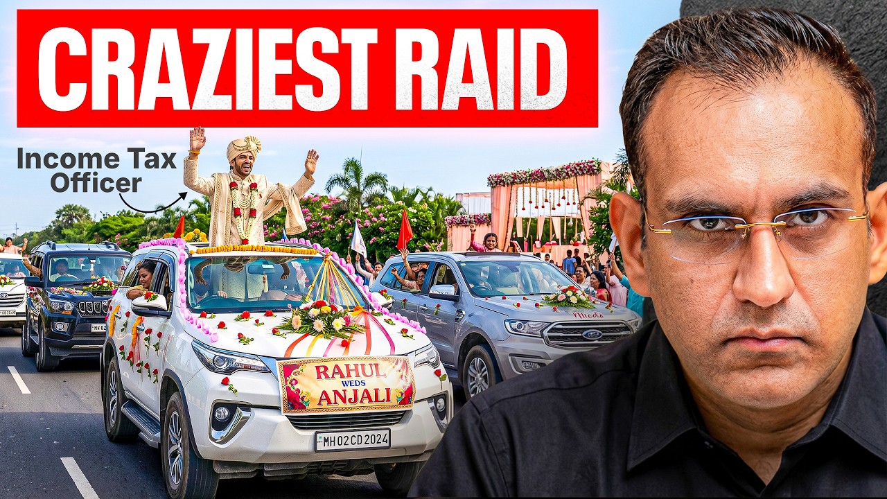 give me 10 minutes, I'll take you inside India's craziest tax raid