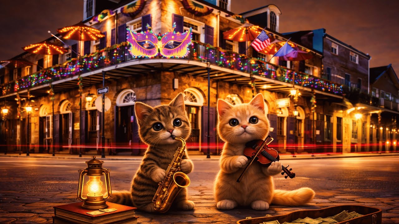Cute Kittens Playing Musical Instruments | Relaxing Cat Sounds