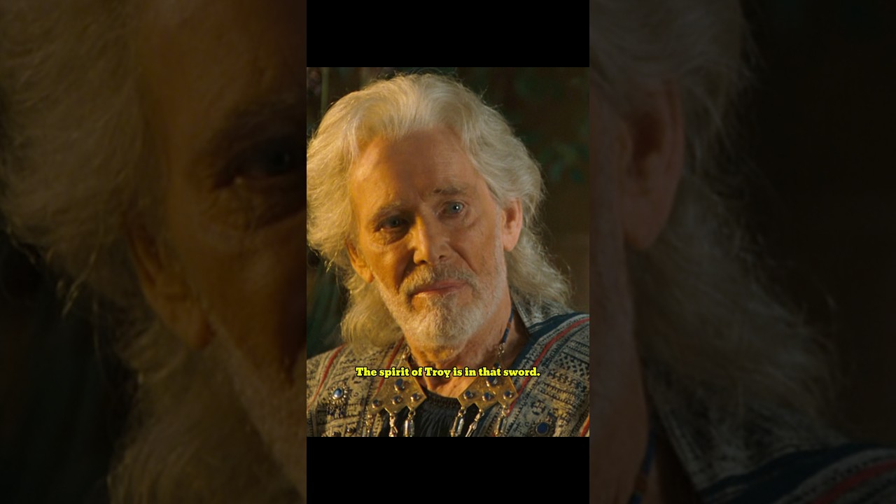 So long as a Trojan carries it our people have a future. #troy #orlandobloom #trojan #priam #movie