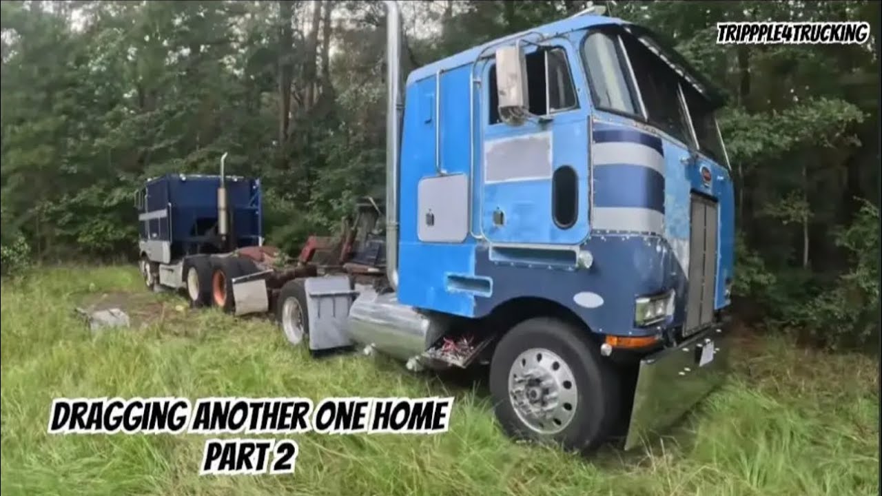 Saving Another Cabover Peterbilt 362 From The Junk Yard (Part 2)