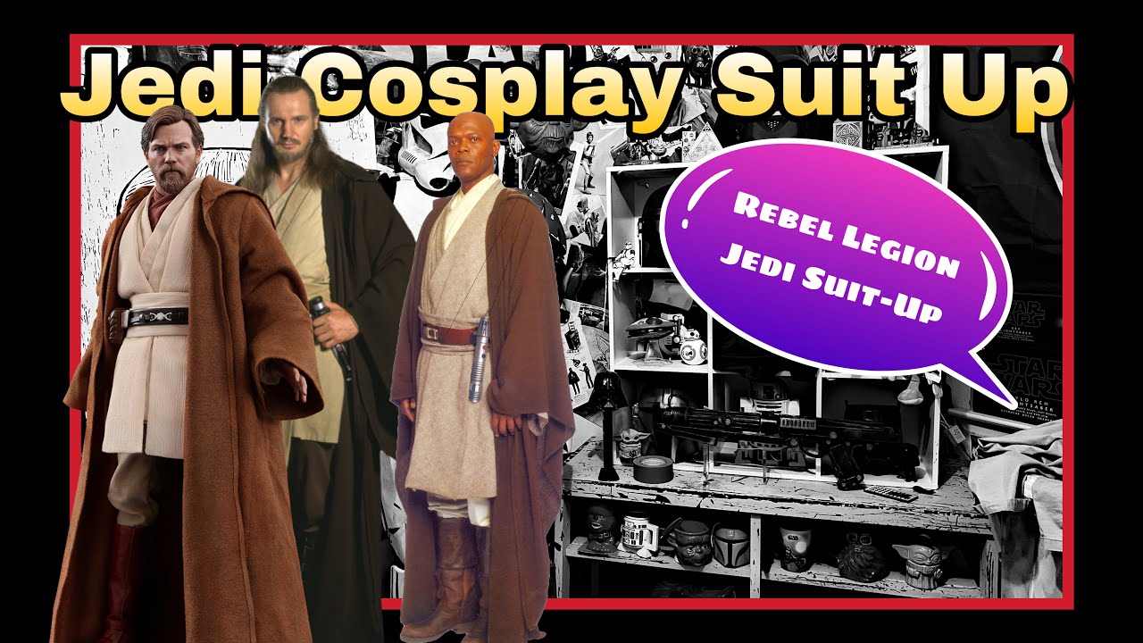 Rebel Legion Jedi Cosplay Suit Up