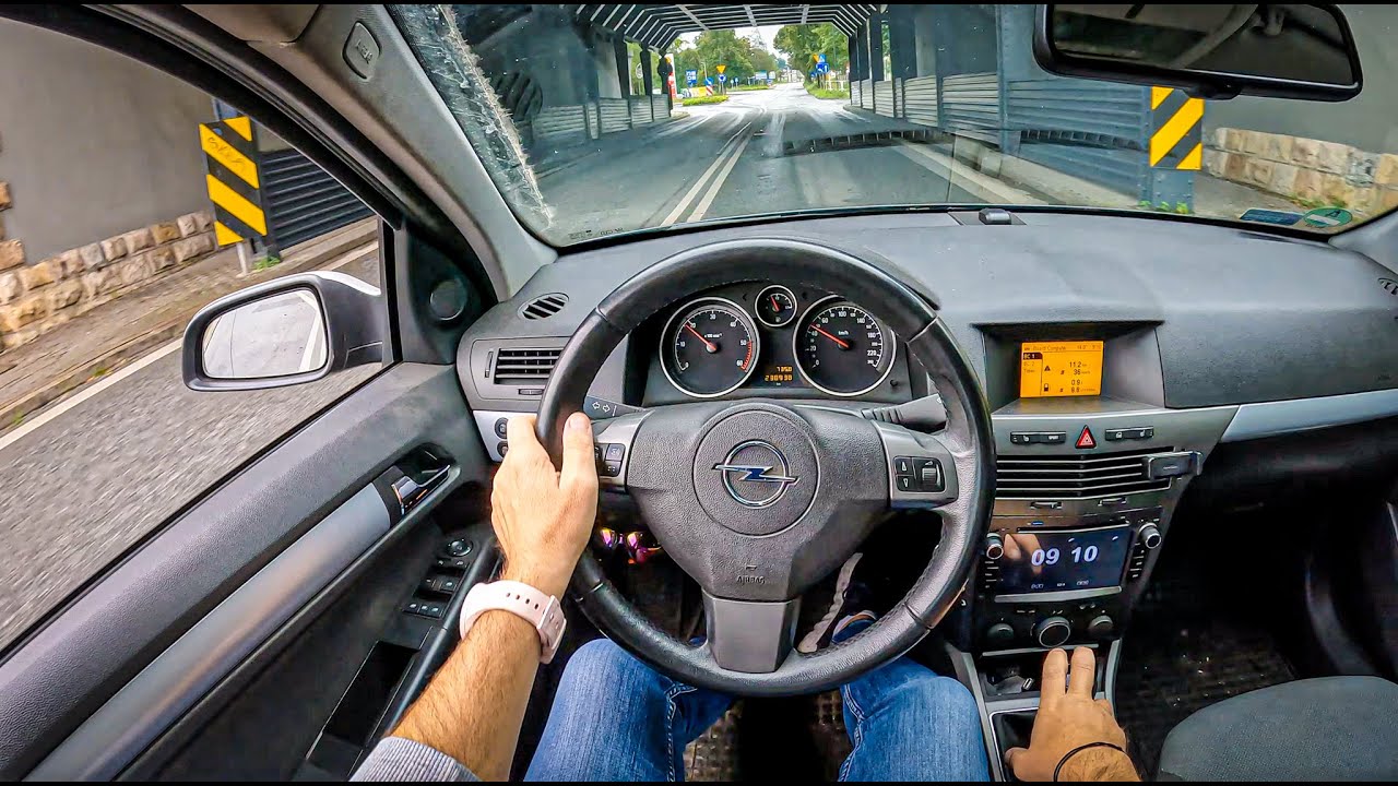 2006 Opel Astra H [1.9 CDTI 150HP] |0-100| POV Test Drive #1347 Joe Black