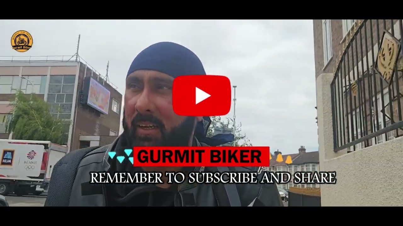 SEVEN KINGS GURUDWARA East London { VISITING UK GURUDWARAS BY MOTORBIKE }