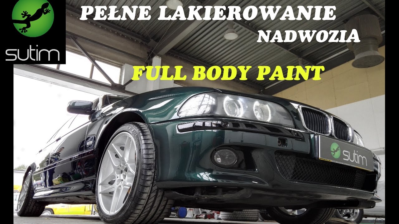 BMW E39 M-pakiet pełne lakierowanie nadwozia / full car paint SUTIM Gorlice