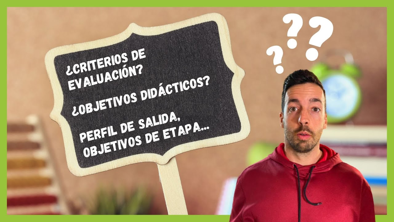 🧐 Qué poner en la tabla de situaciones de aprendizaje, perfil de salida, cuántos objetivos...