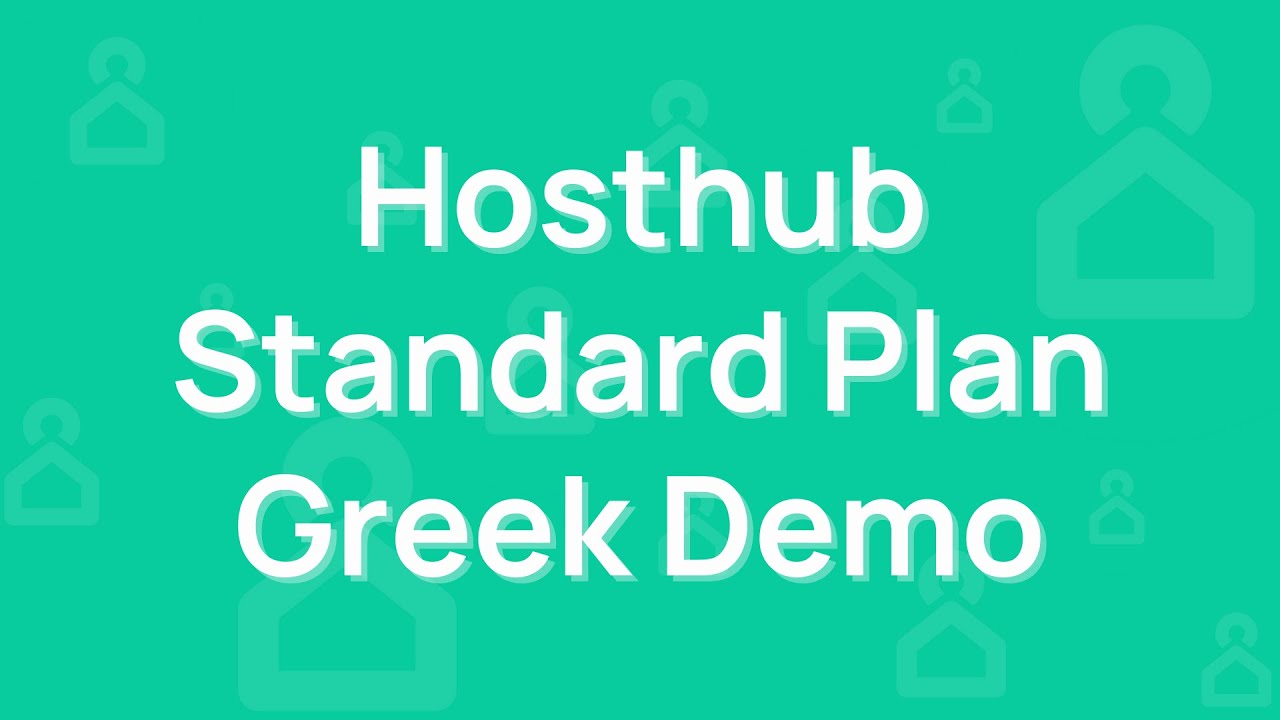 Hosthub Standard Plan - Greek Demo