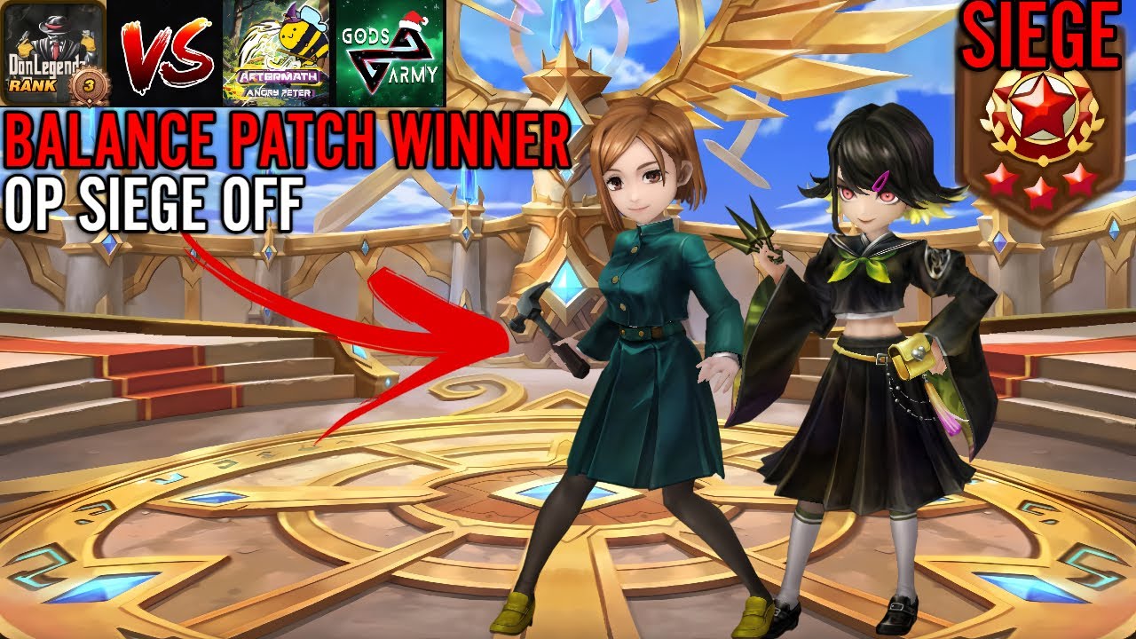 G3 Siege | DonLegendz vs Af: Solace vs GodsArmy | #summonerswar