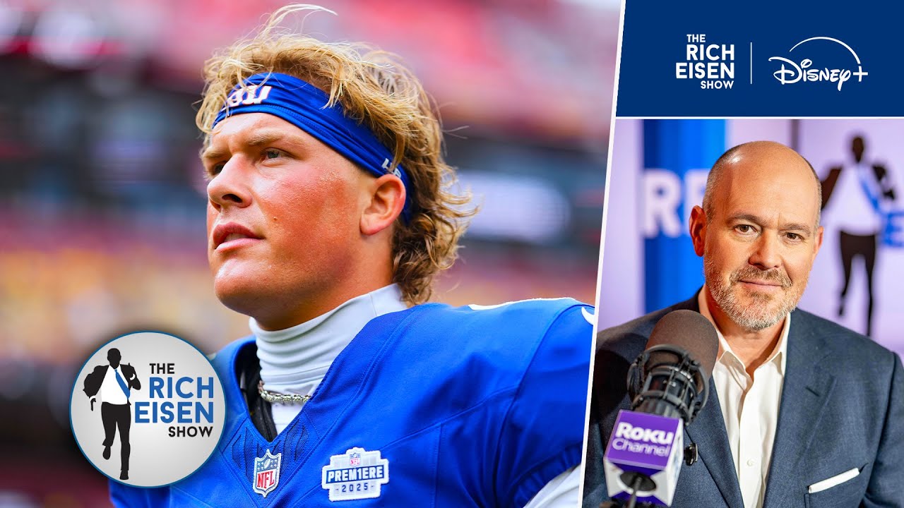 Rich Eisen on Jaxson Dart’s Big Challenge vs Chargers in His 1st Giants Start | The Rich Eisen Show
