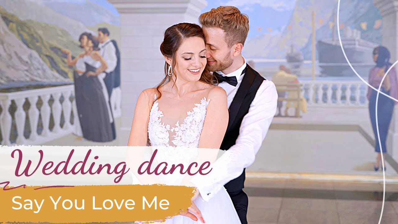 Say You Love Me - Jessie Ware 💘 Wedding Dance ONLINE | First Dance Choreography