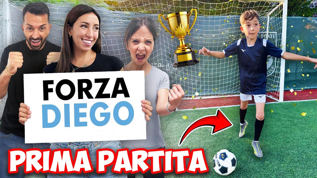 VLOGVI: PRIMA PARTITA ! ANDIAMO A VEDERE LA PARTITA DI CALCIO DI FIGLIODIEGO, HANNO PERSO!