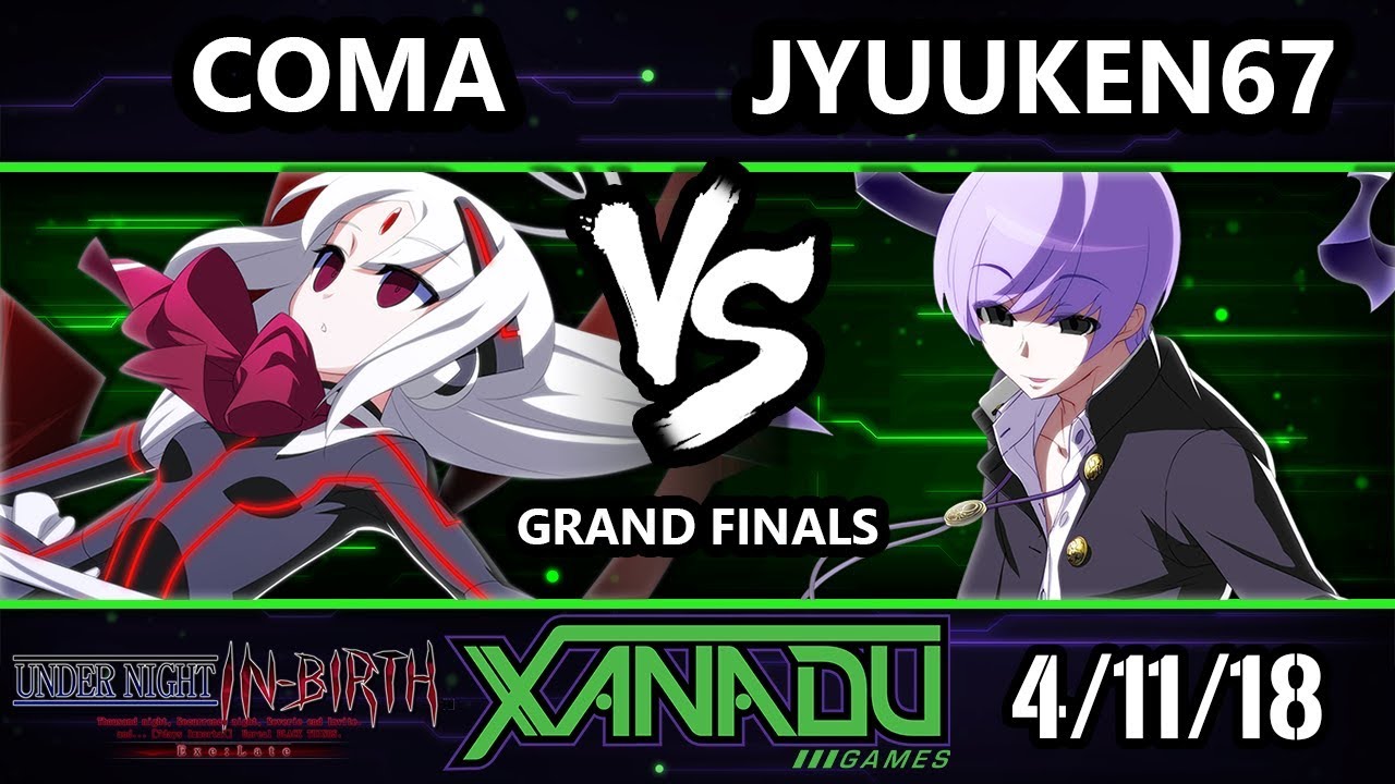 F@X 297 UNIST - Coma [L] (Vatista) Vs. Jyuuken67 (Byakuya) - Under Night In-Birth Grand Finals