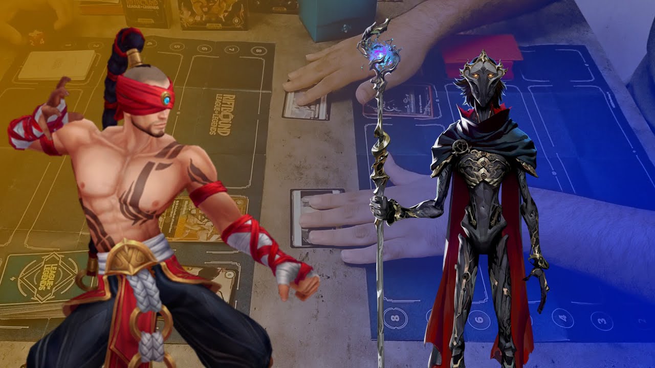 LEE  SIN  VS VICKTOR ! Starter DECKS (RIFTBOUND)