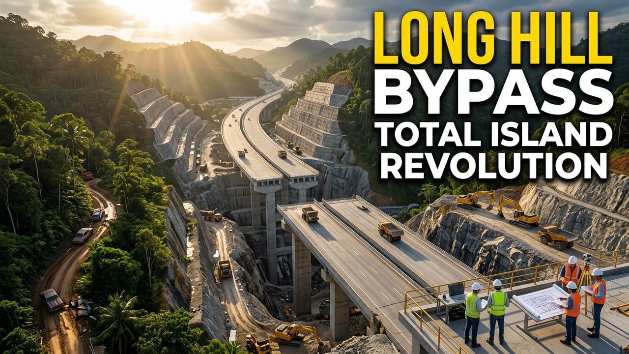 The Massive Highway That will Change An Island Landscape and Educate Young Engineers