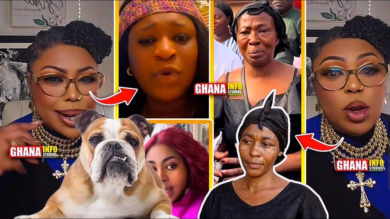 AFIA SCHWARZENEGGER WOy3 KRAMAN Ba! Daddy lumba Team Legal wives f!res hard For Maame AKOSUA serwaa
