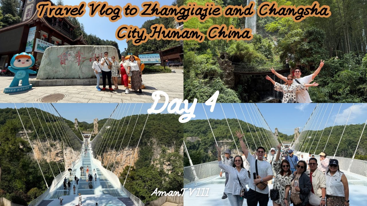 Zhangjiajie and Changsha City Travel vlog (Day 4)