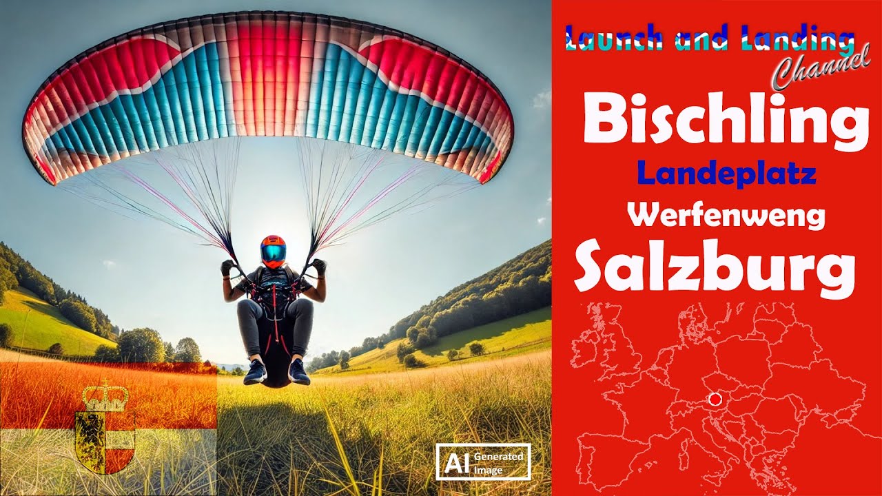 SP11 - Bischling/Werfenweng Paraglider Landeplatz / Landing (Deutsch, English Subtitles)