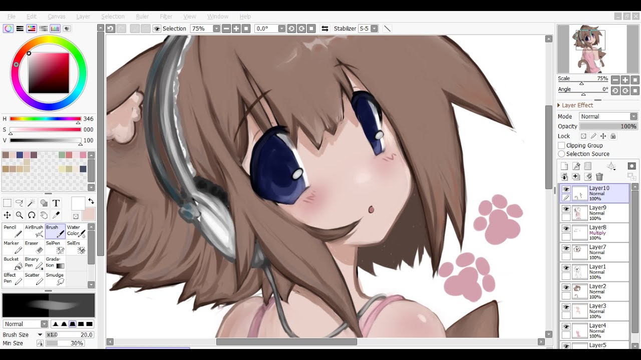 [speedpaint] Tammy ﹥*:ꔫ:*+ﾟ