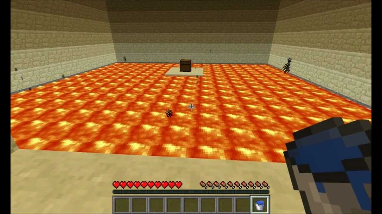 Vechs' Test World - Trapped Lava and 